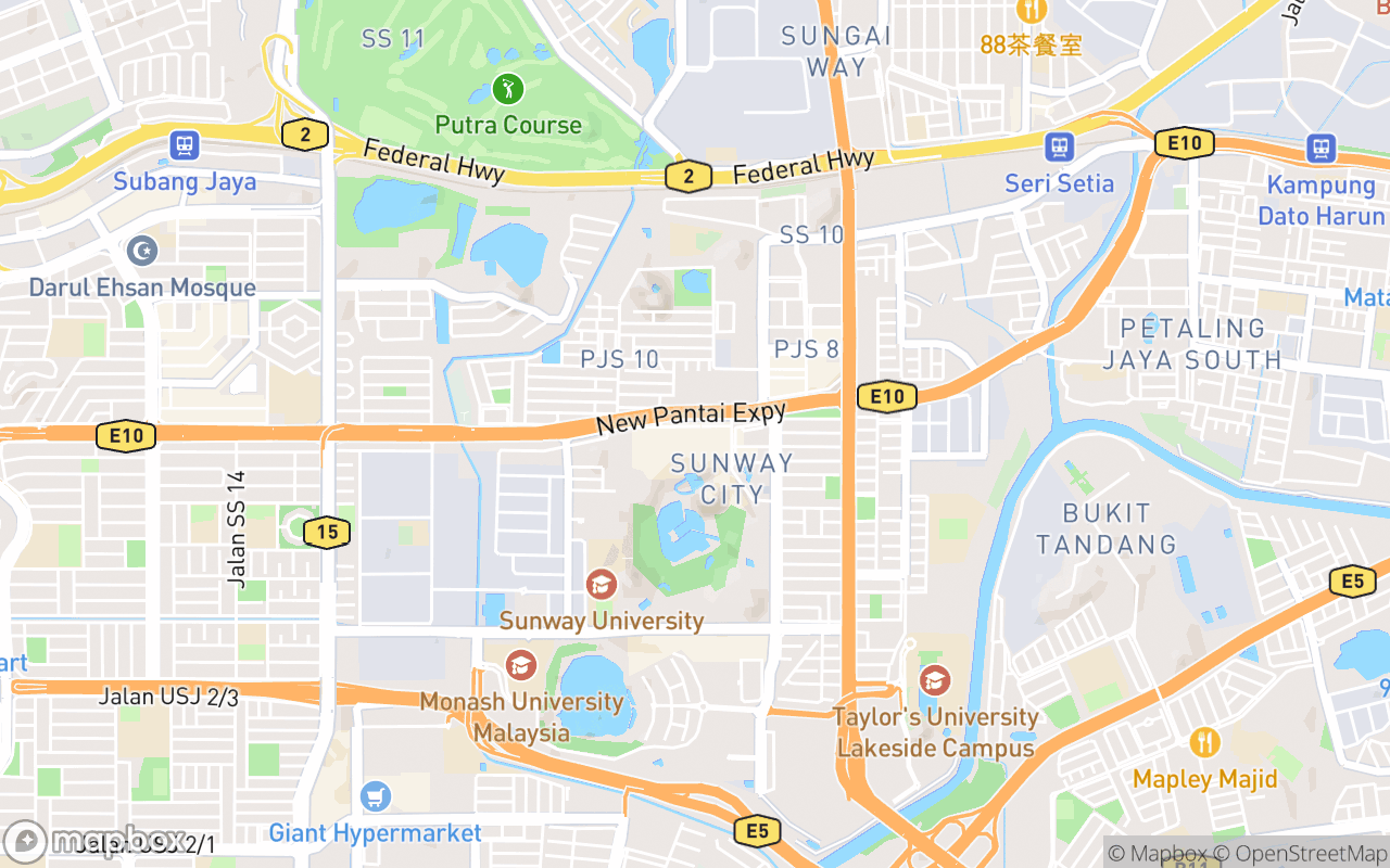 Map location