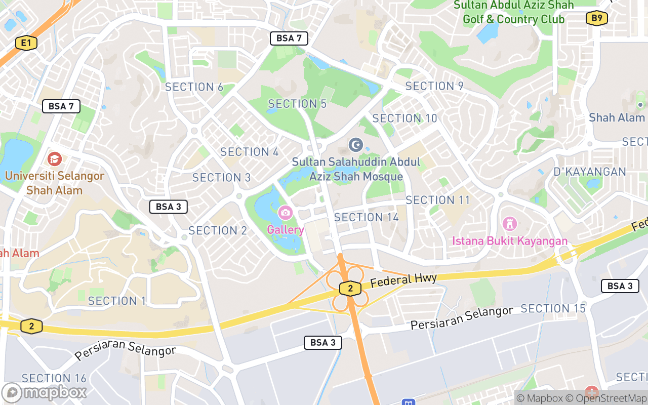 Map location
