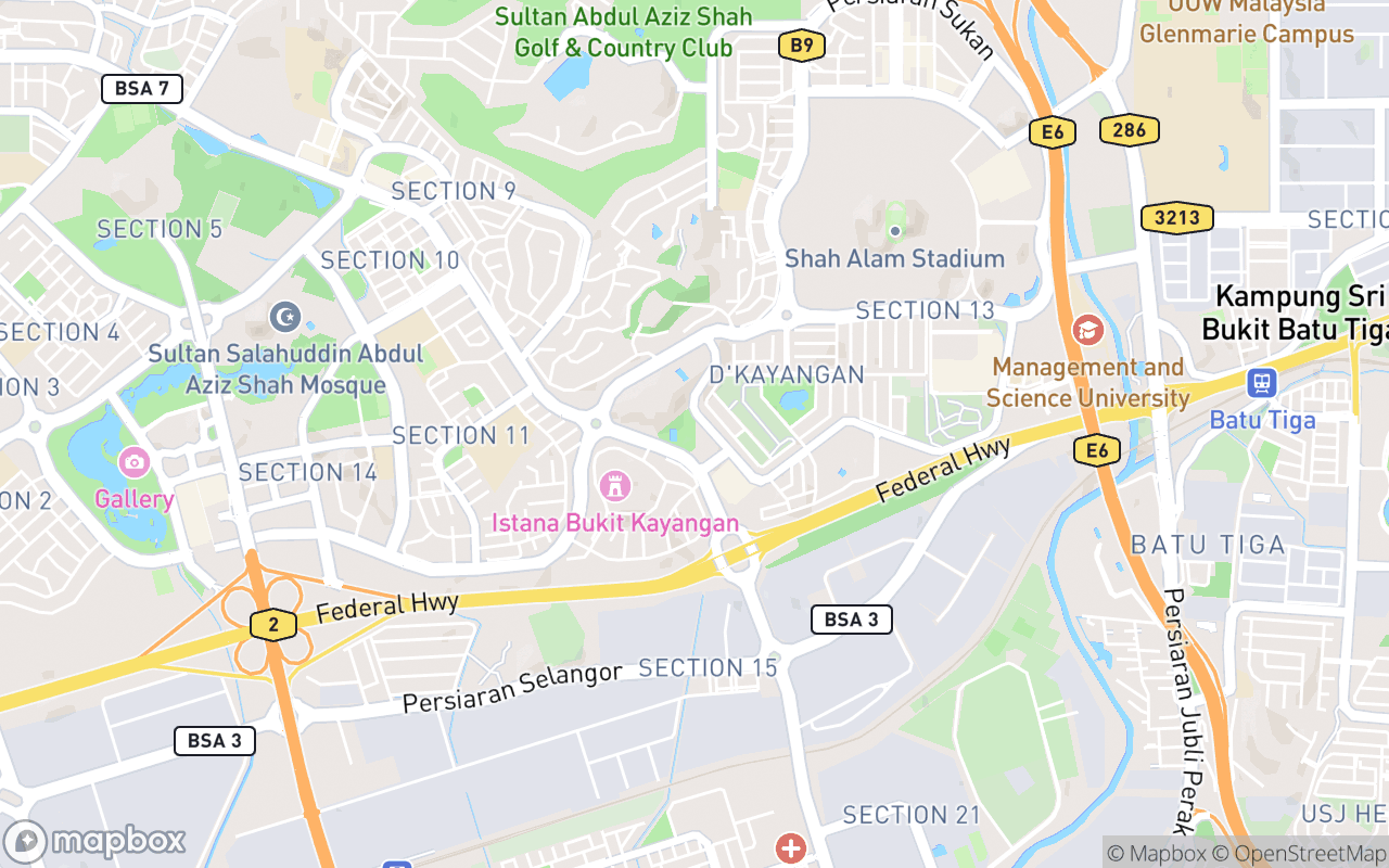 Map location