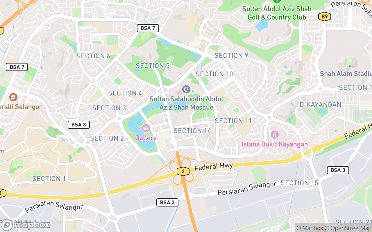 Map location