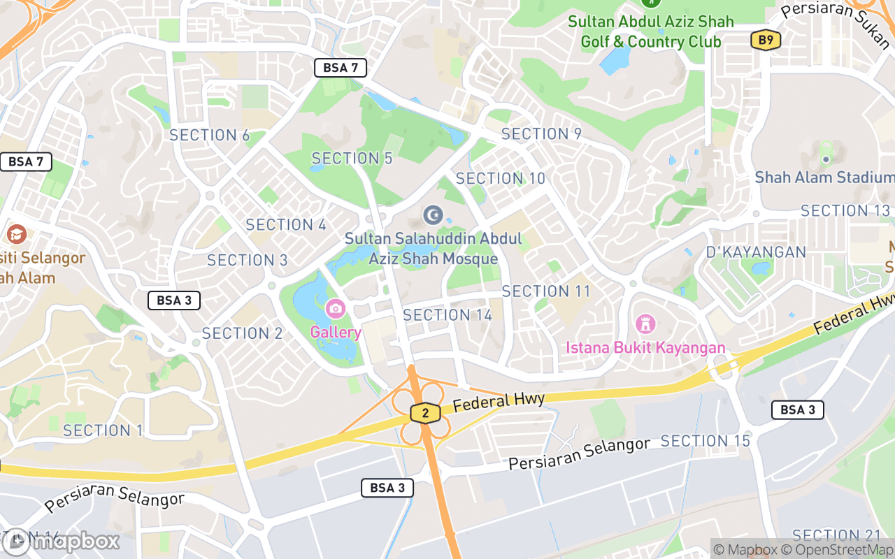 Map location