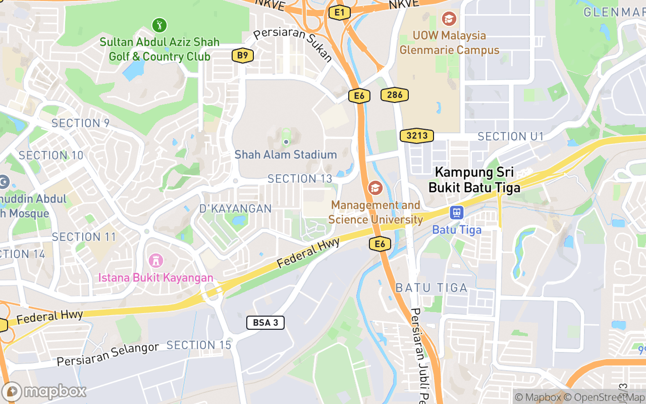 Map location