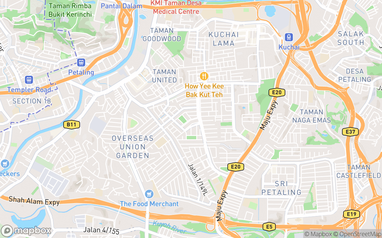 Map location