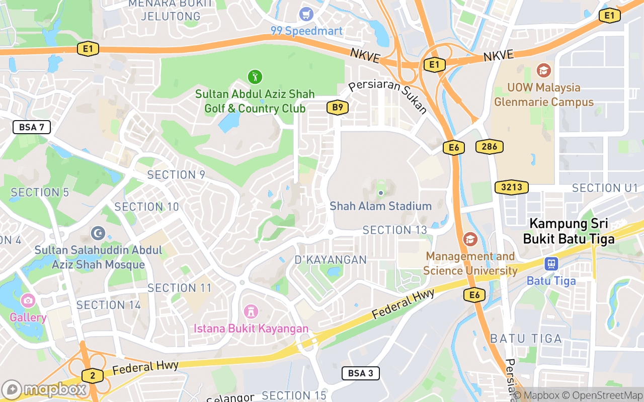 Map location