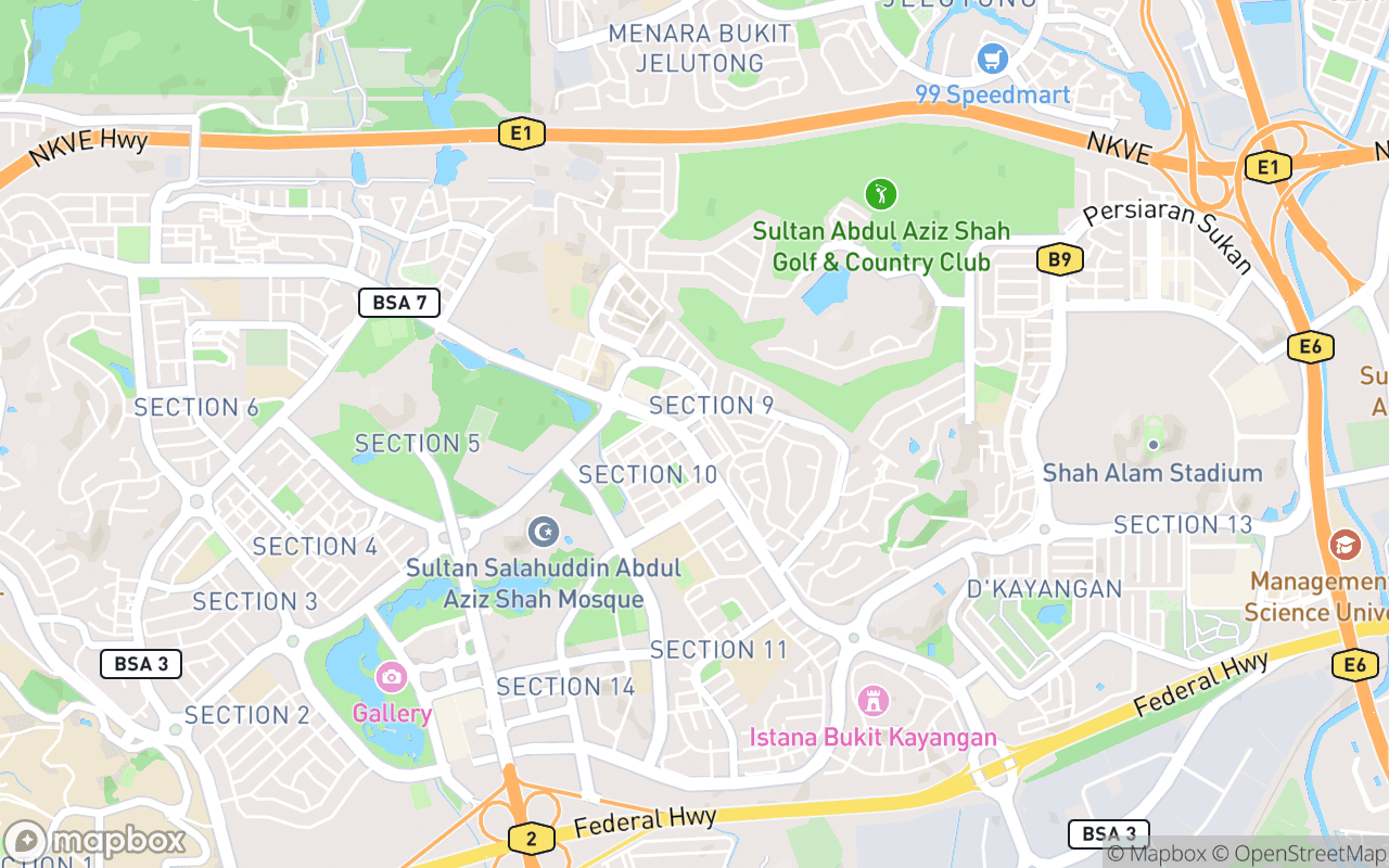 Map location