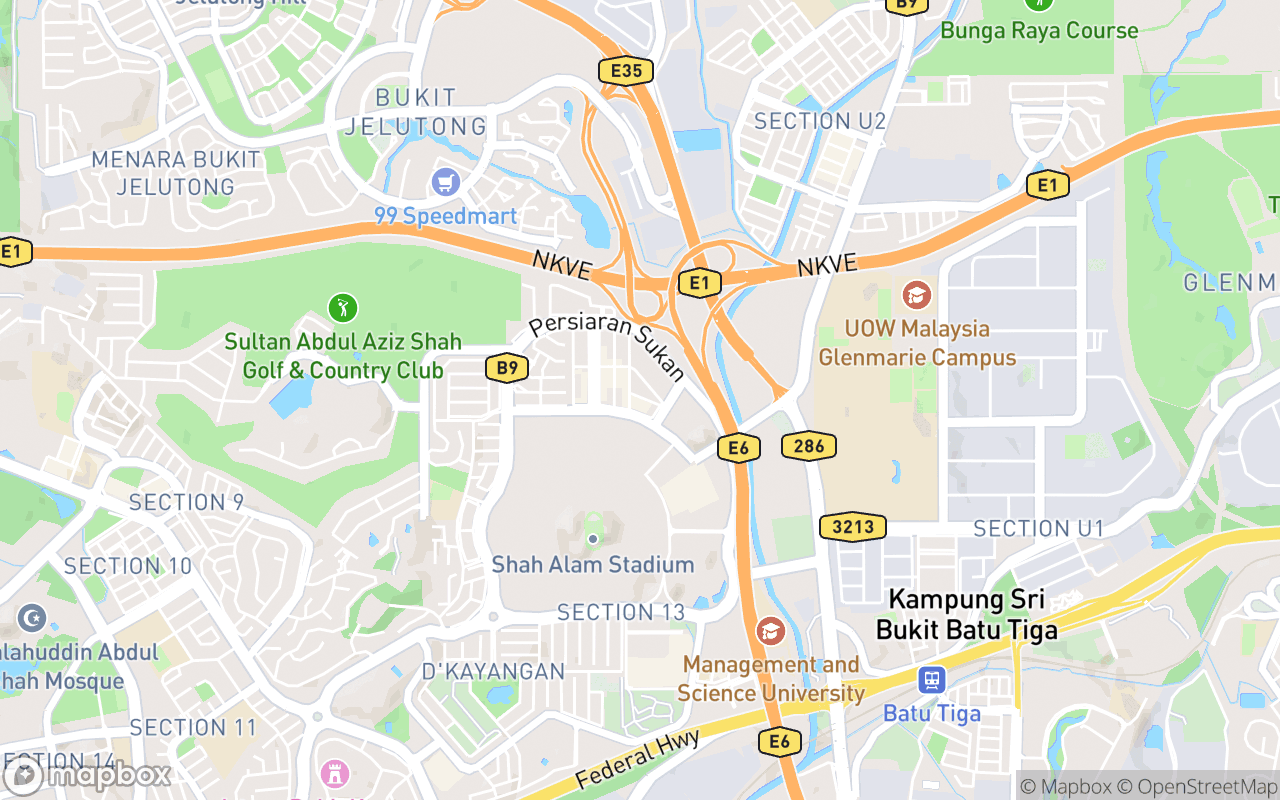 Map location
