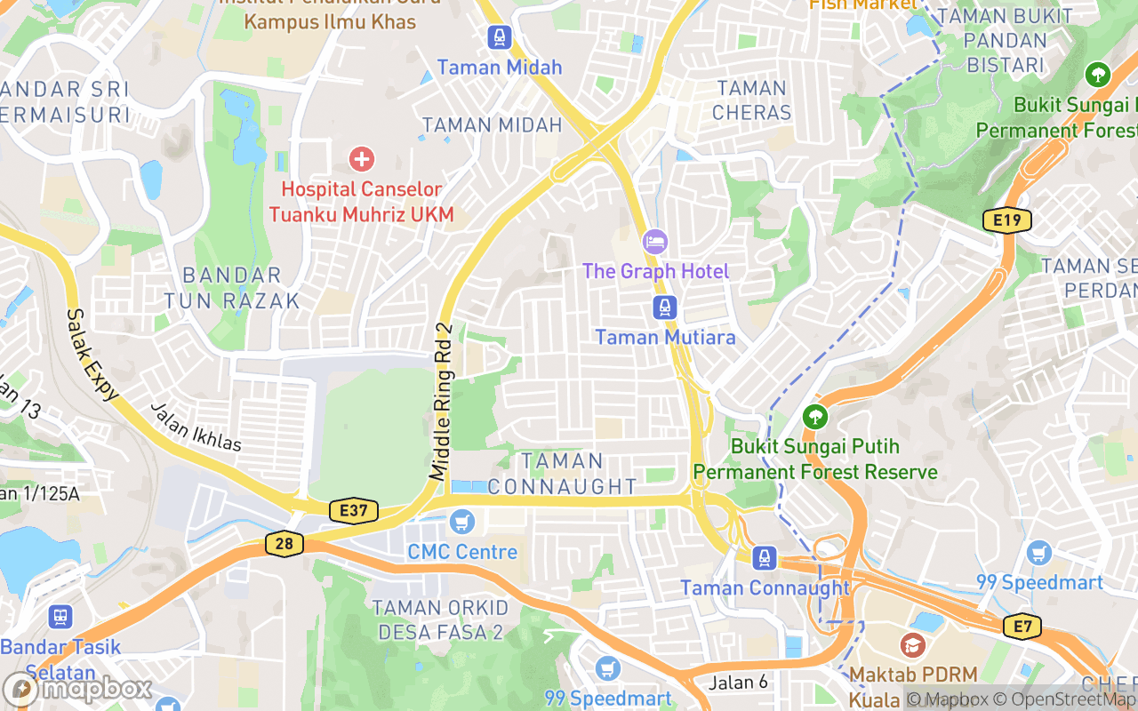 Map showing the location of Poppy Kat