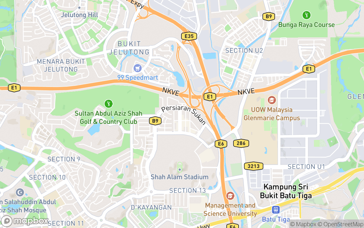 Map location