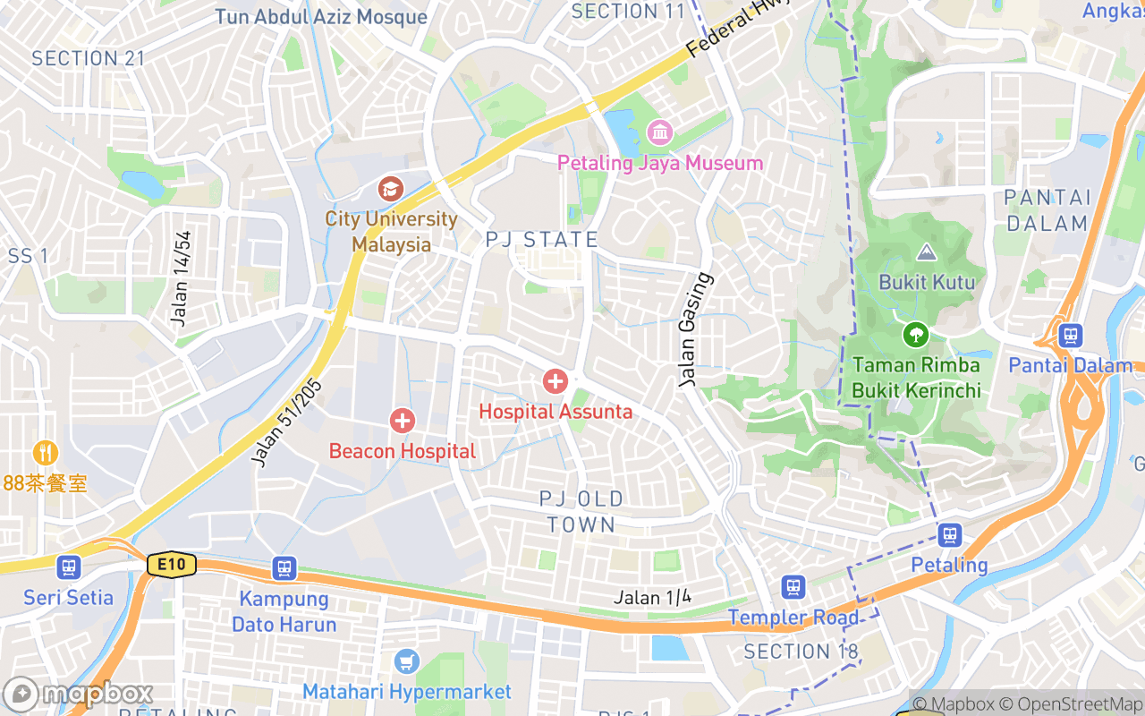 Map location