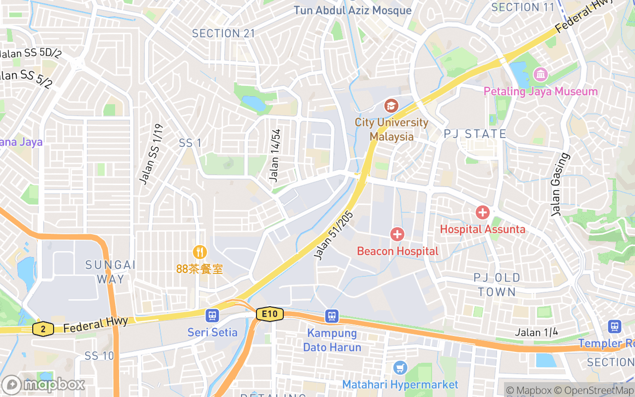 Map location