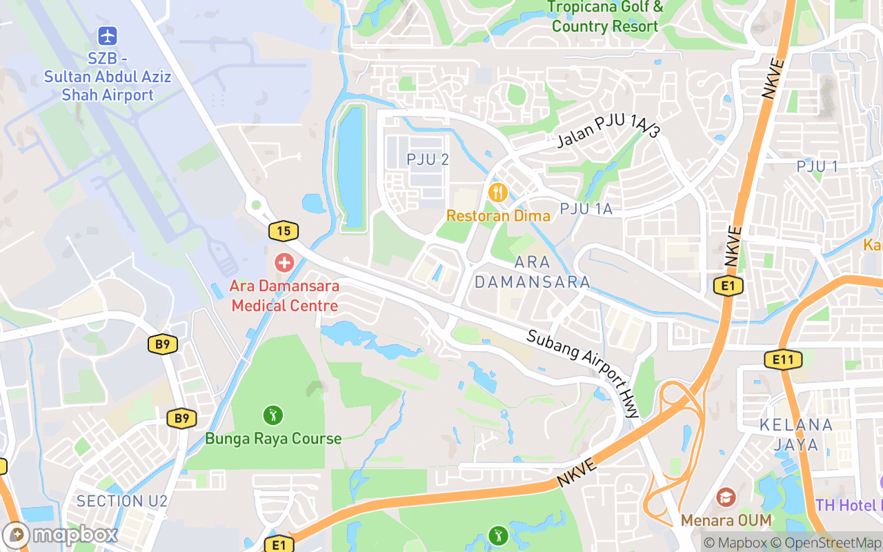Map showing the location of Zukkini 