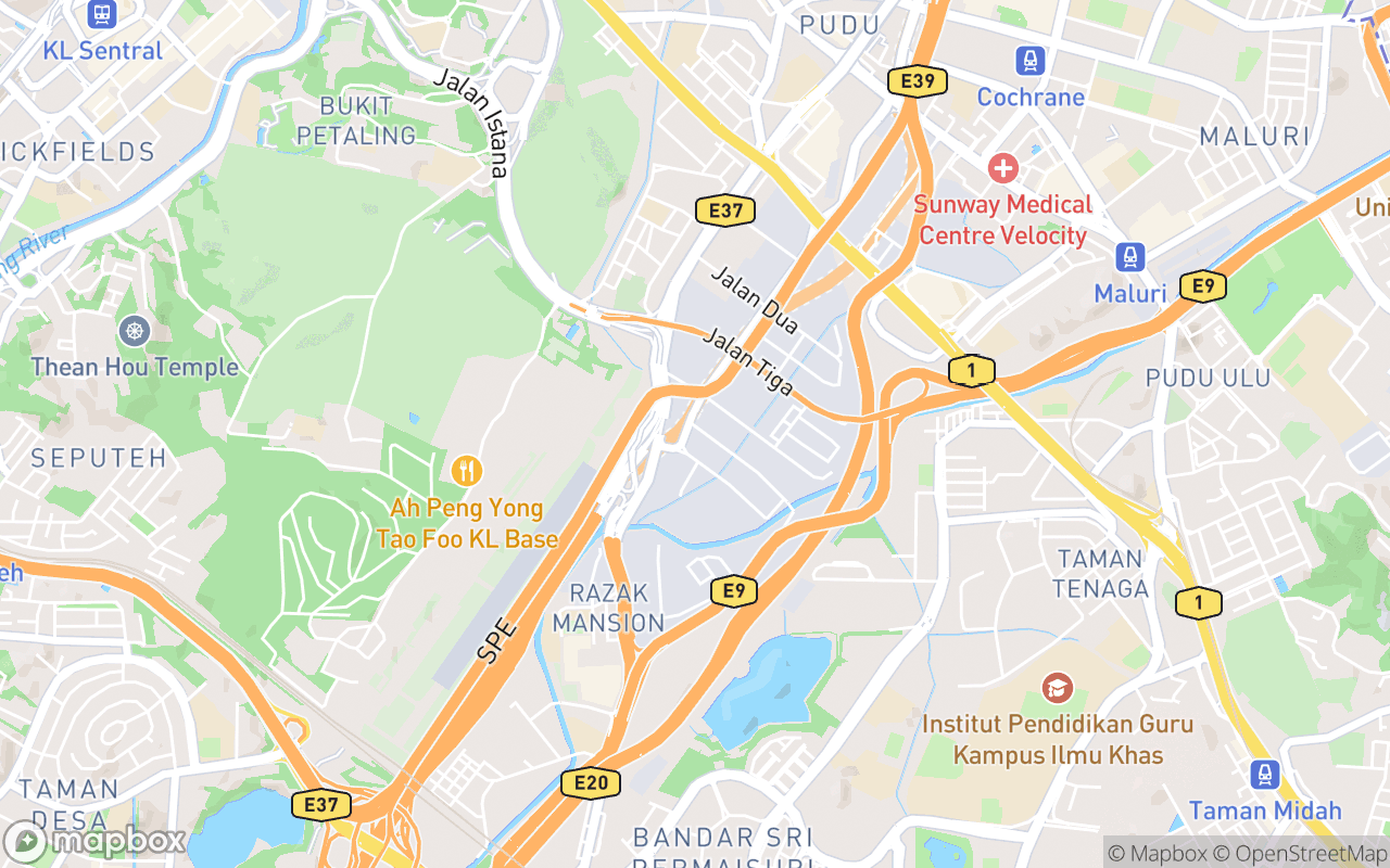 Map location