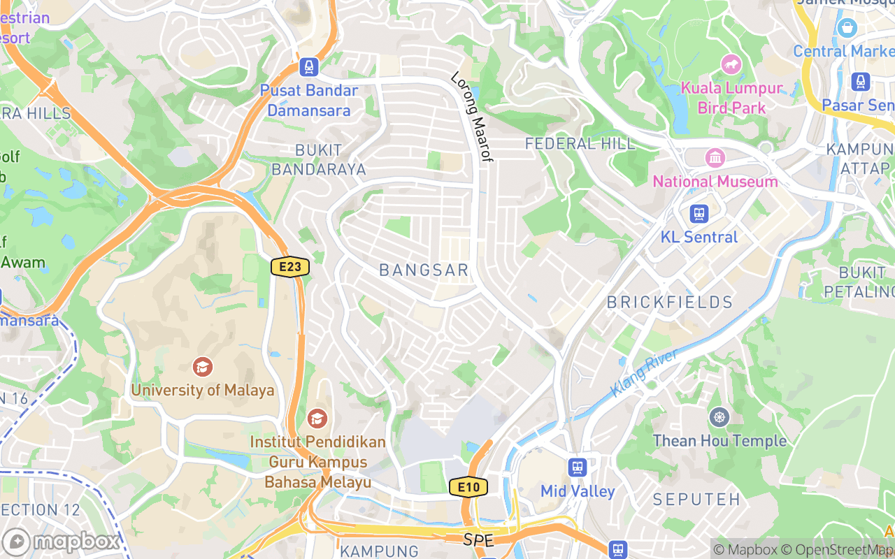 Map showing the location of BAIT