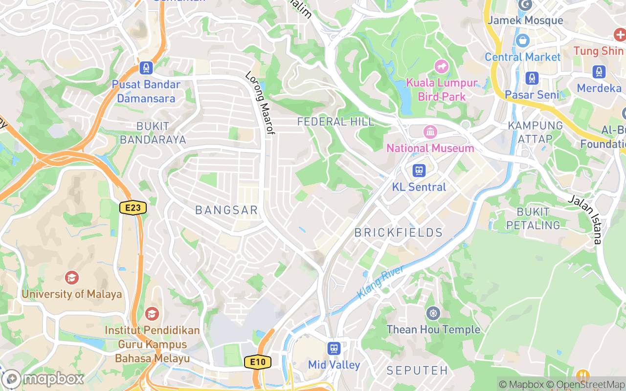 Map showing the location of Bunglow37
