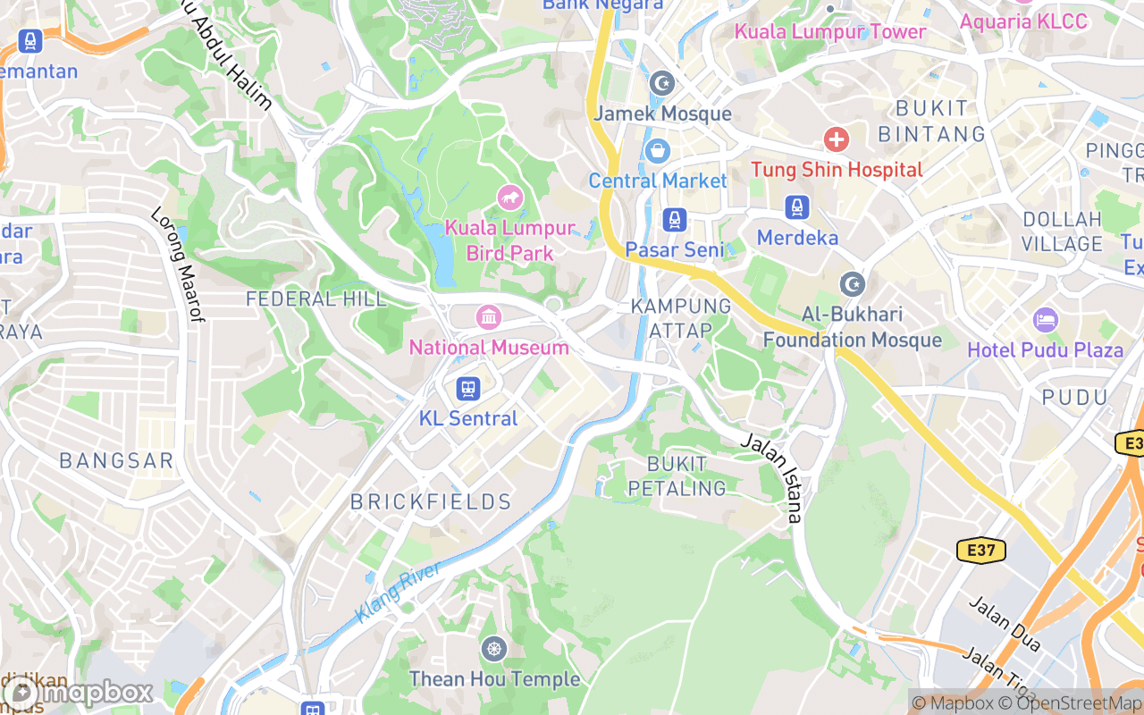 Map showing the location of Wei Ling Gallery