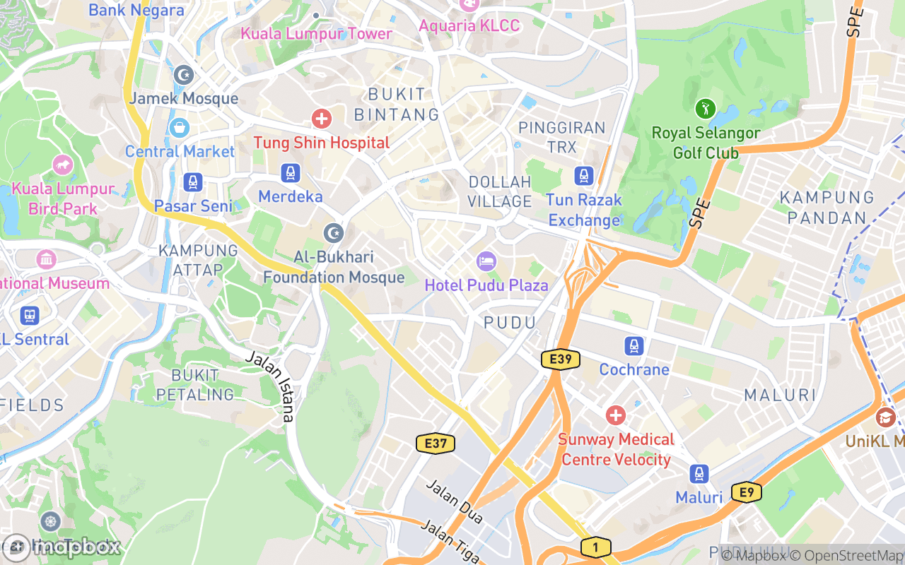 Map showing the location of Petra Pudu