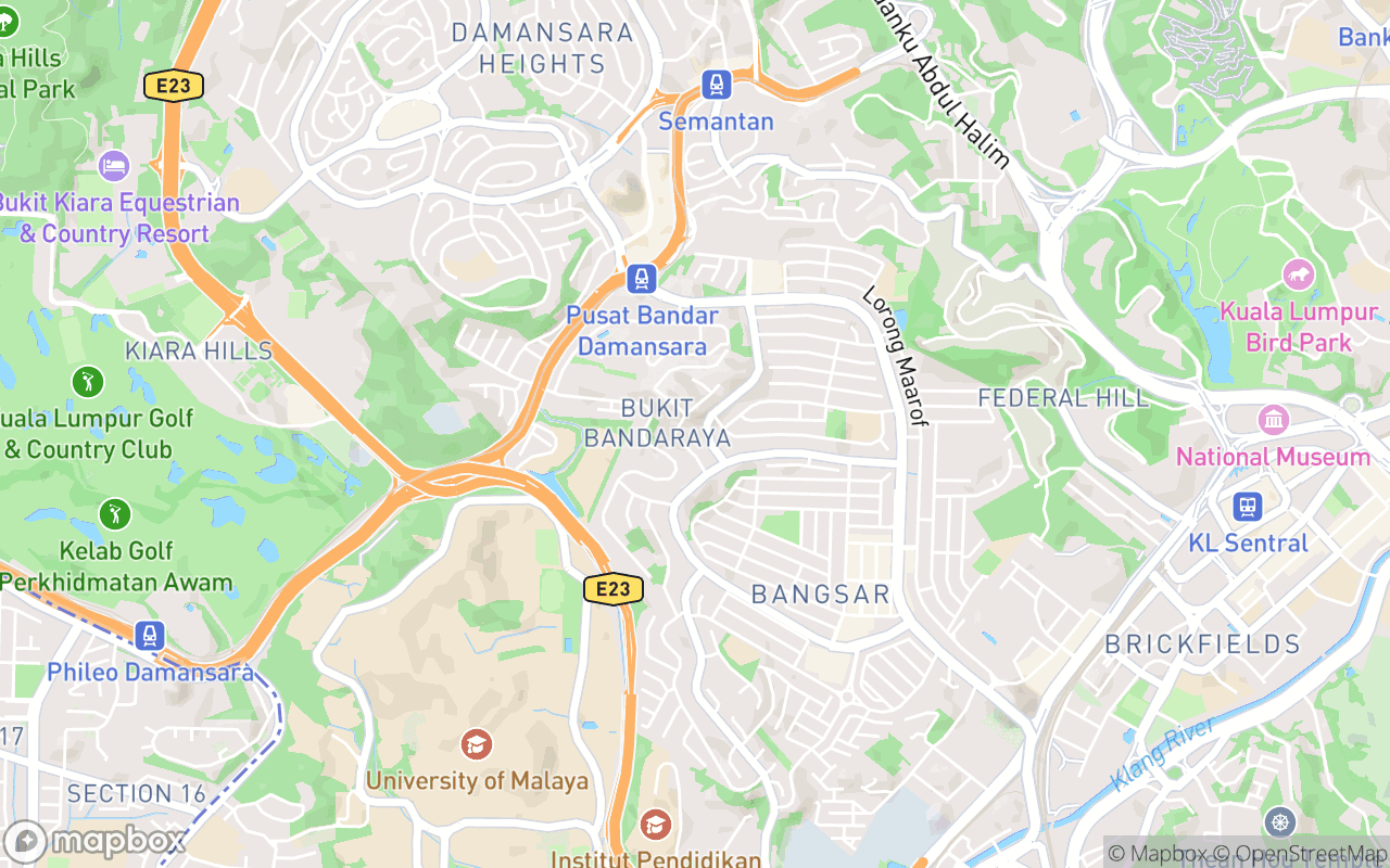 Map showing the location of Lex's Patio Pantry