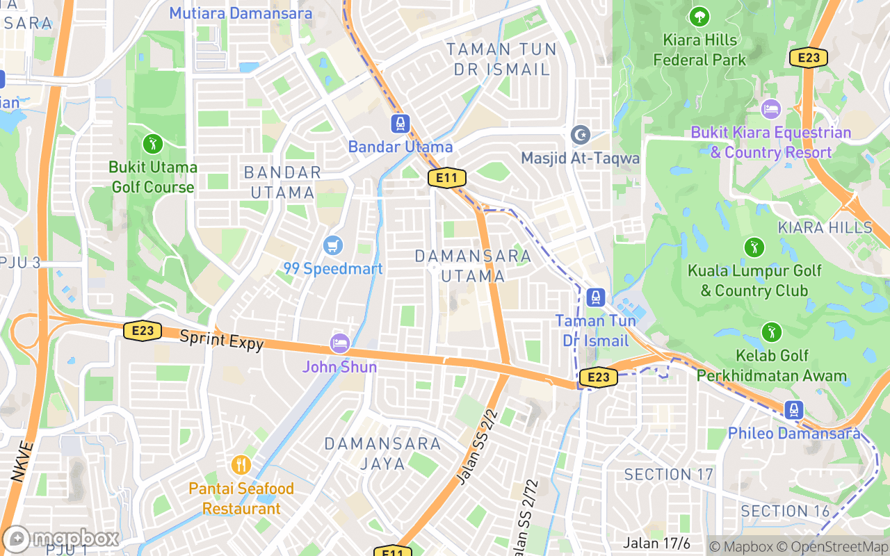 Map showing the location of Aftermeal Desserts