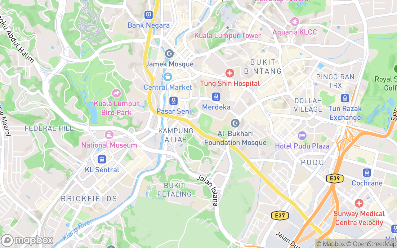 Map location
