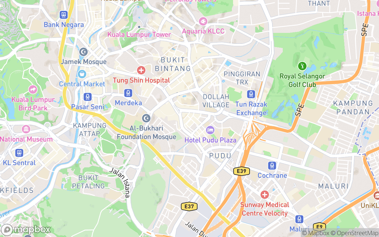 Map showing the location of Wong Mei Kee