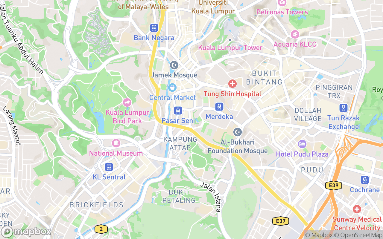 Map showing the location of Twilight Terrace