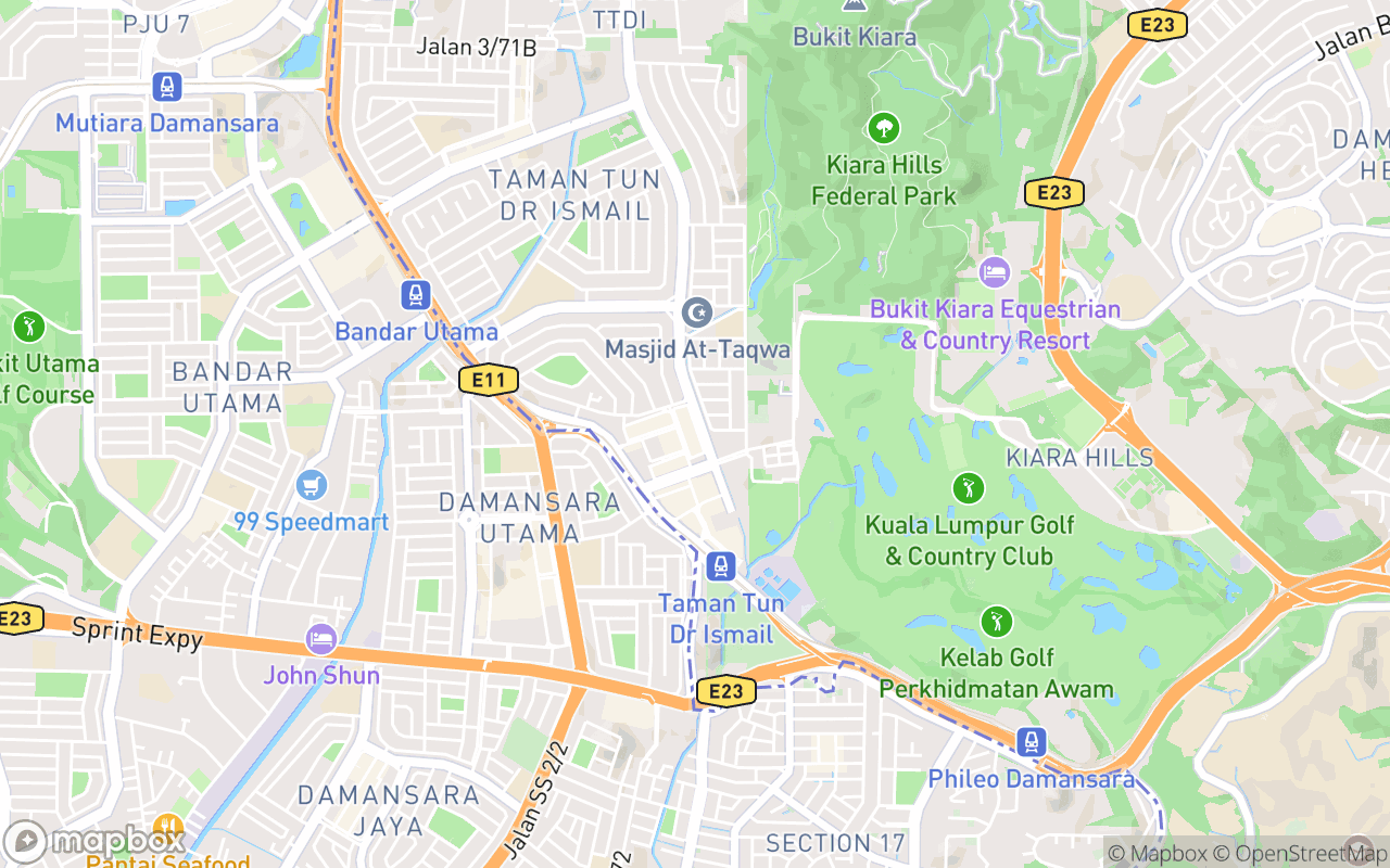 Map showing the location of Jeda Cafe and Diner