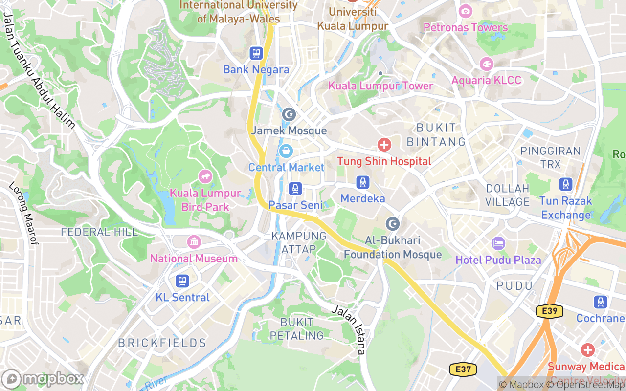 Map location