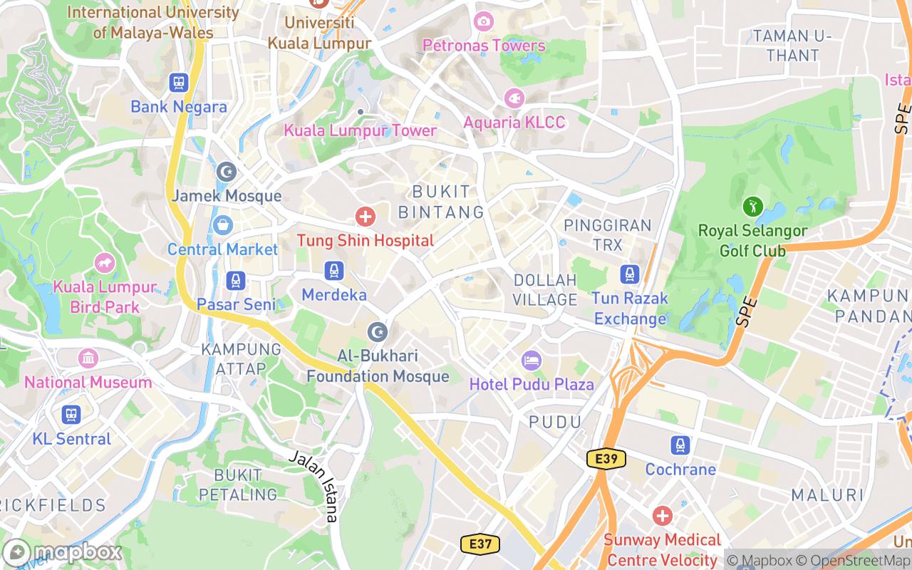 Map location