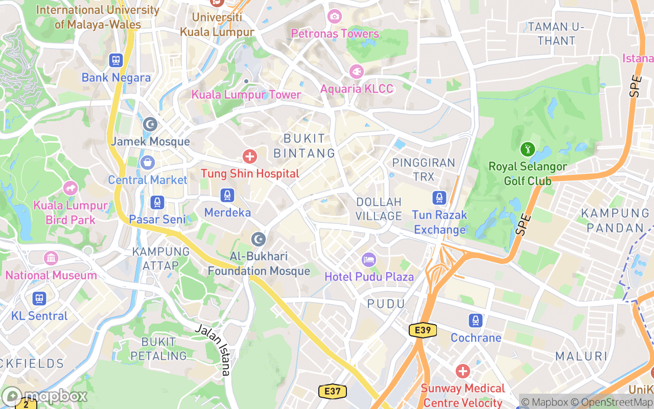 Map showing the location of JoJoBa Spa