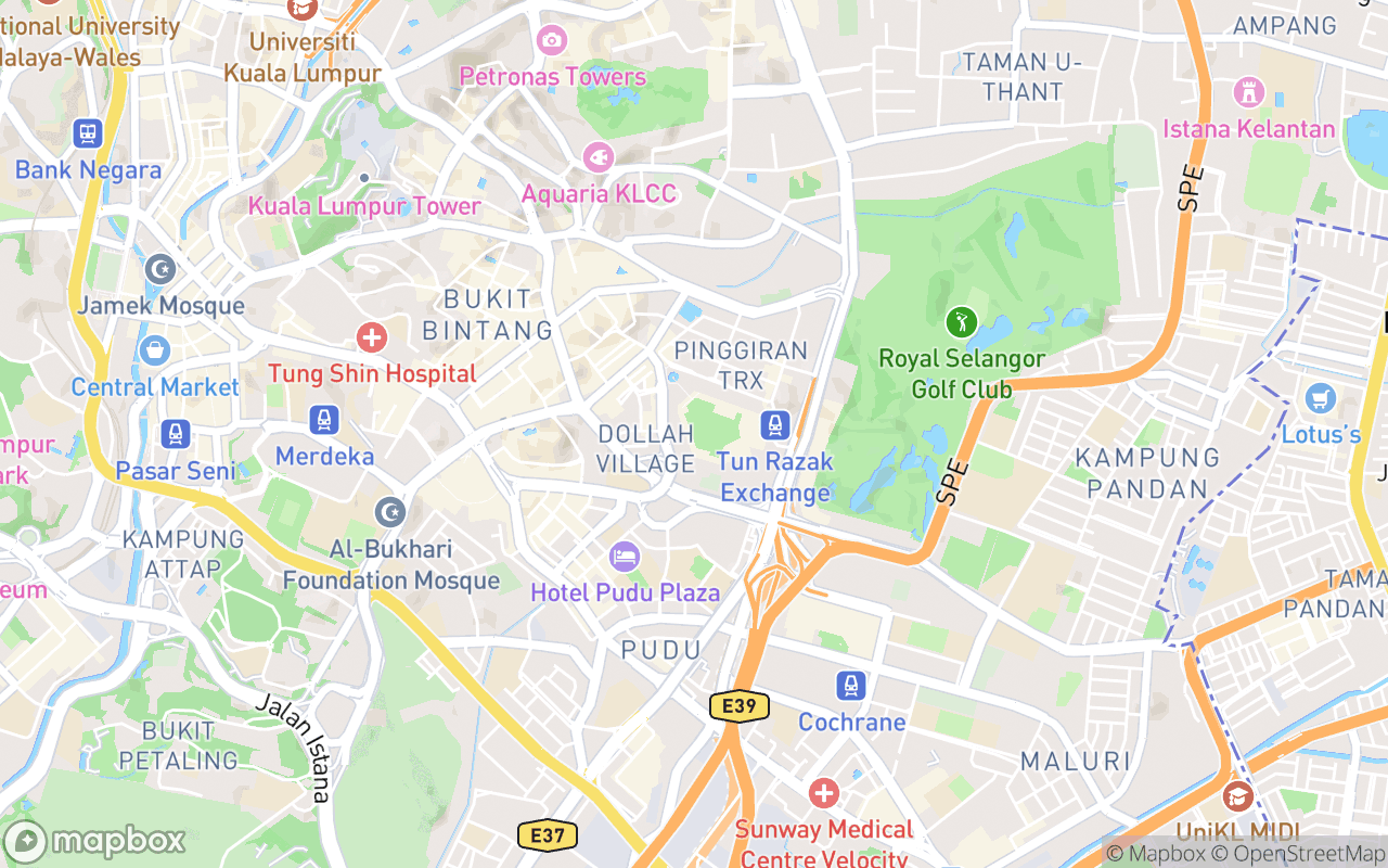 Map location