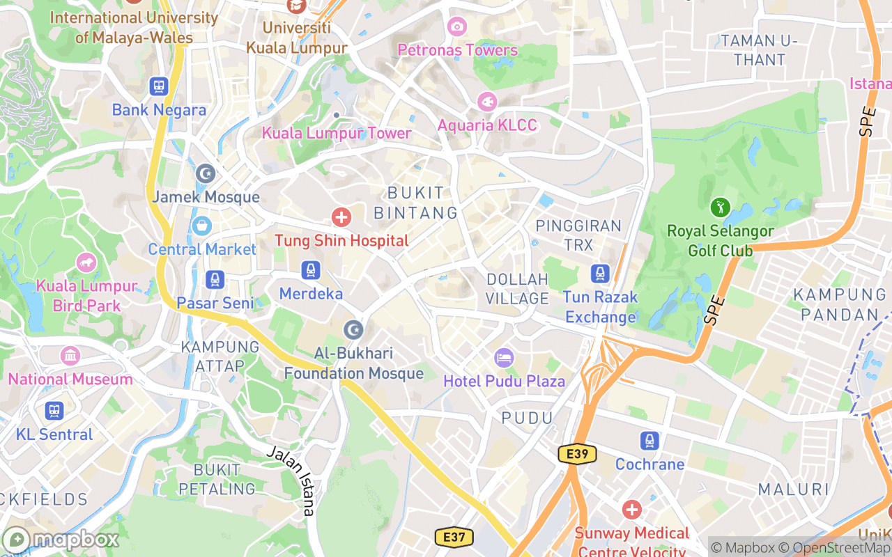 Map location