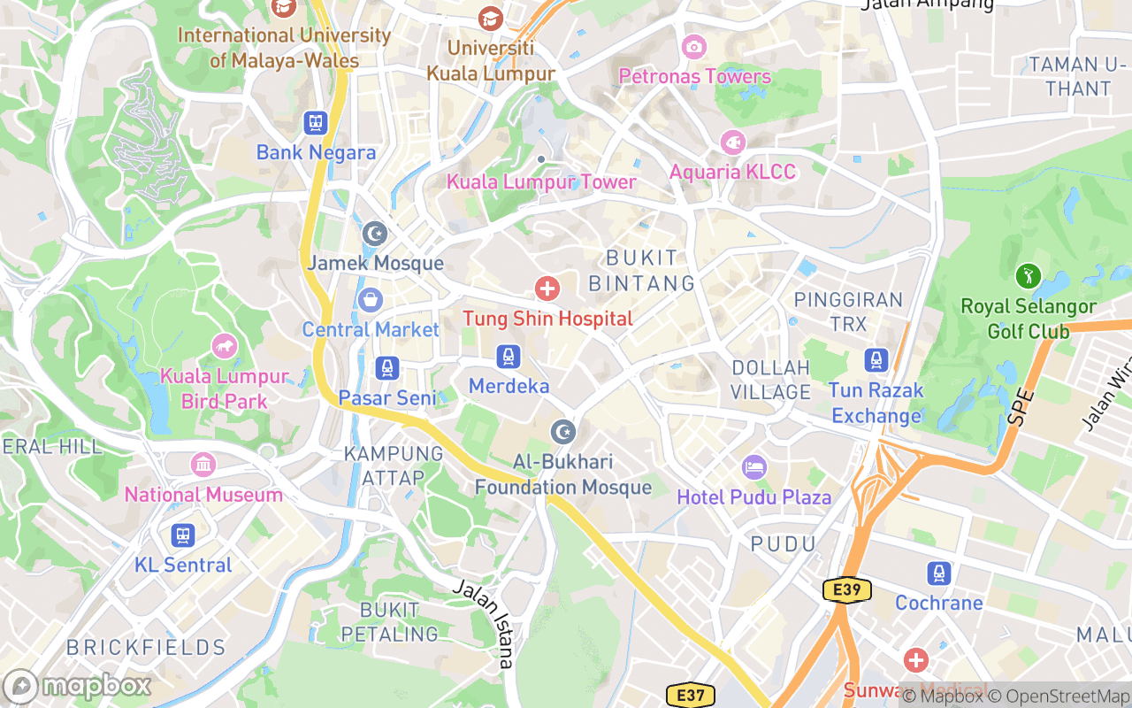 Map showing the location of bol