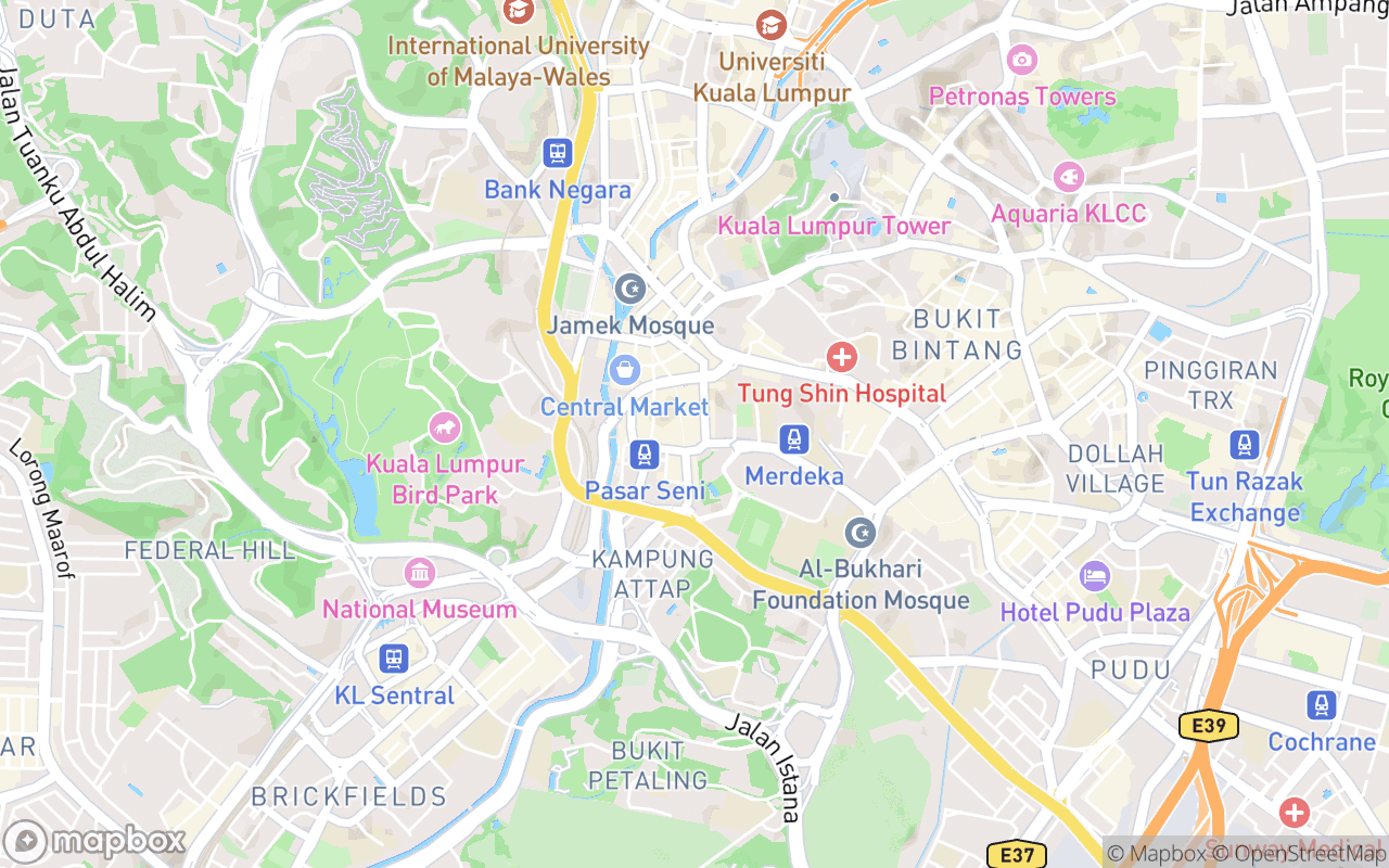 Map location