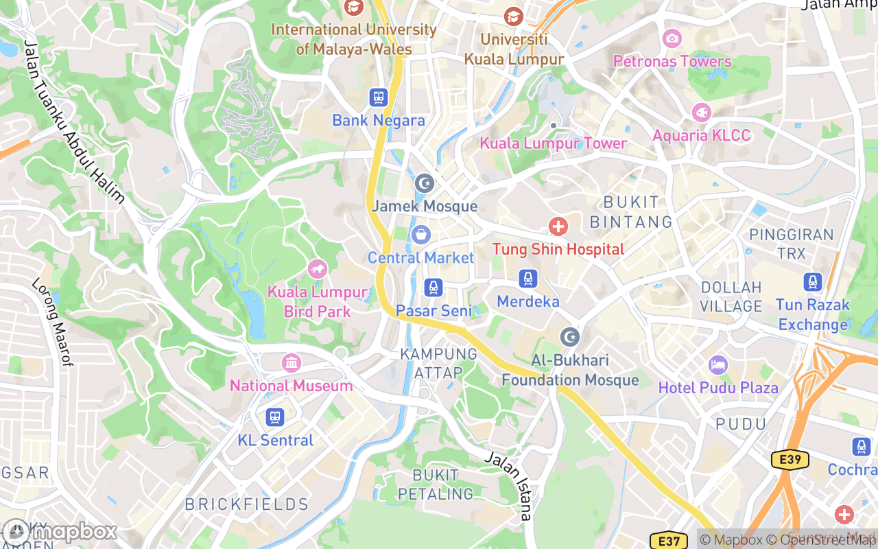 Map location