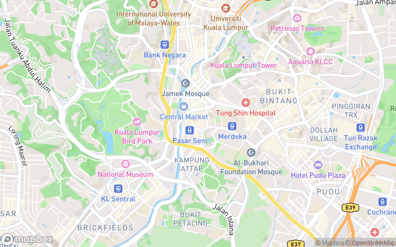 Map location