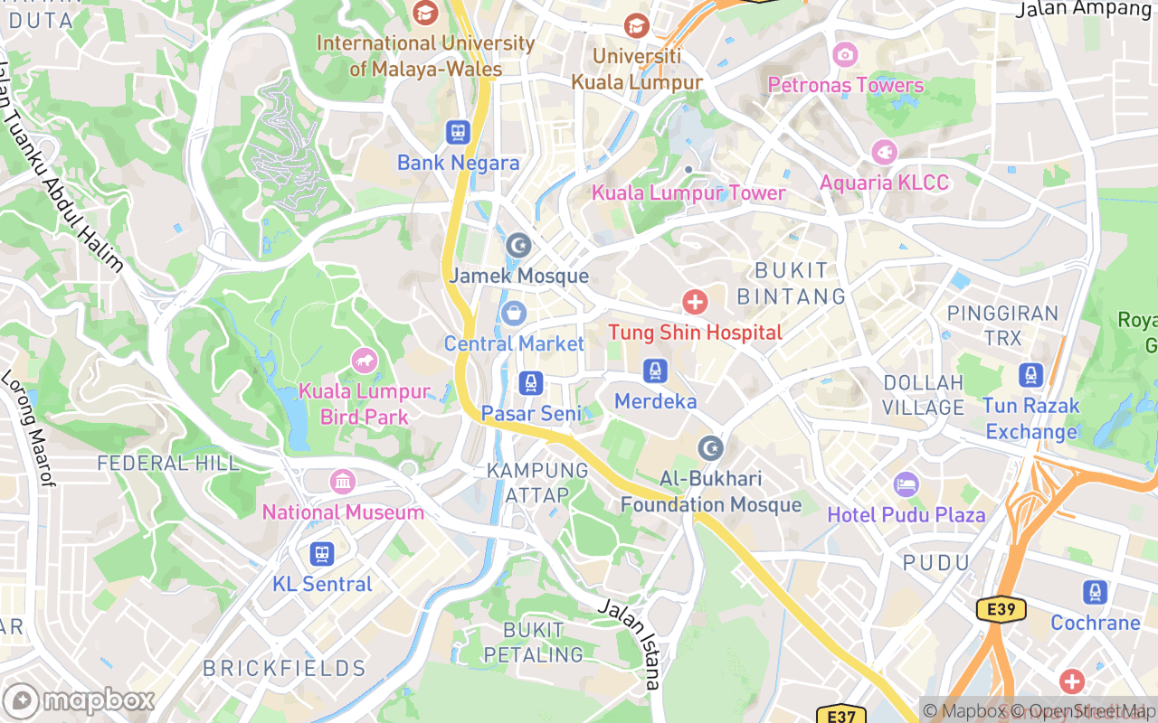 Map location