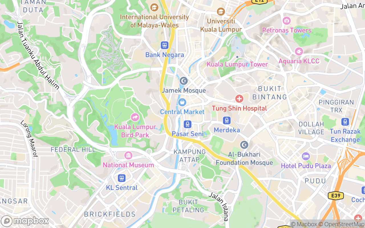 Map location