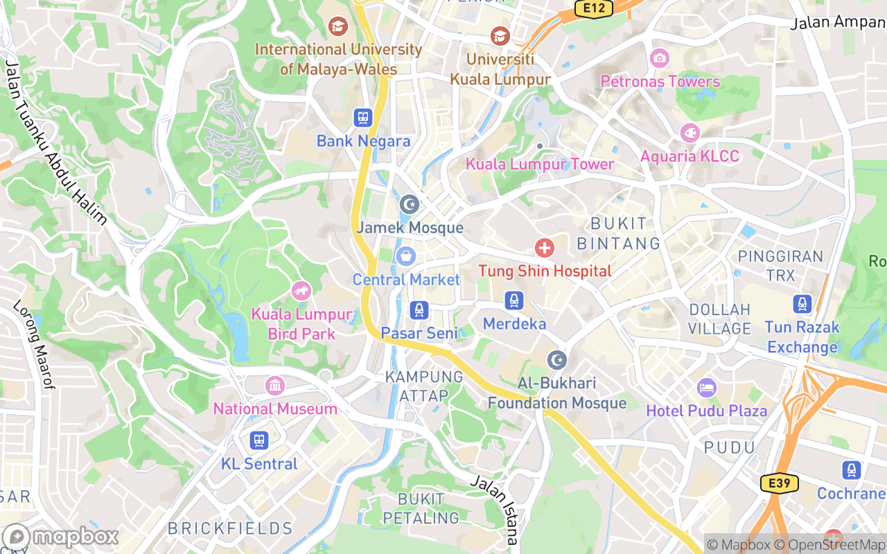 Map location