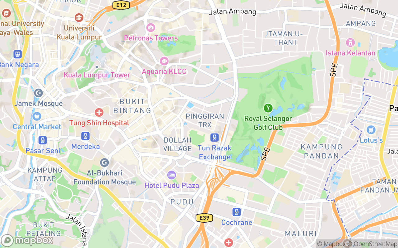 Map showing the location of Beryl's Chocolate Kingdom