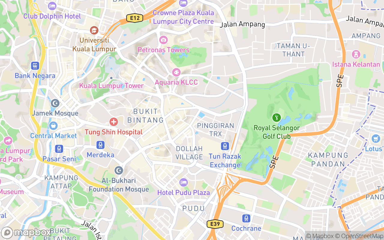 Map showing the location of Capri by Fraser Bukit Bintang