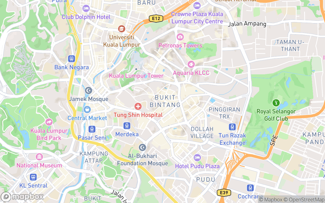Map showing the location of Starus Hotel