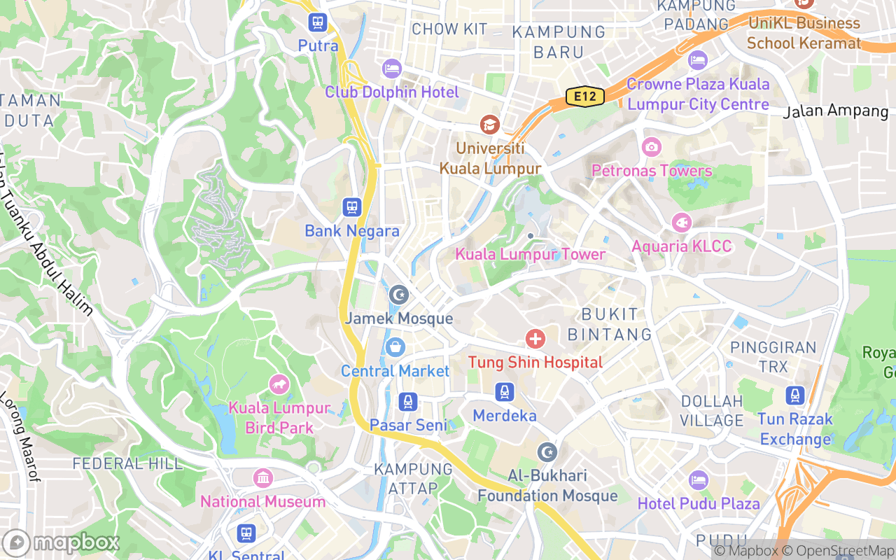 Map showing the location of The Godown Arts Centre