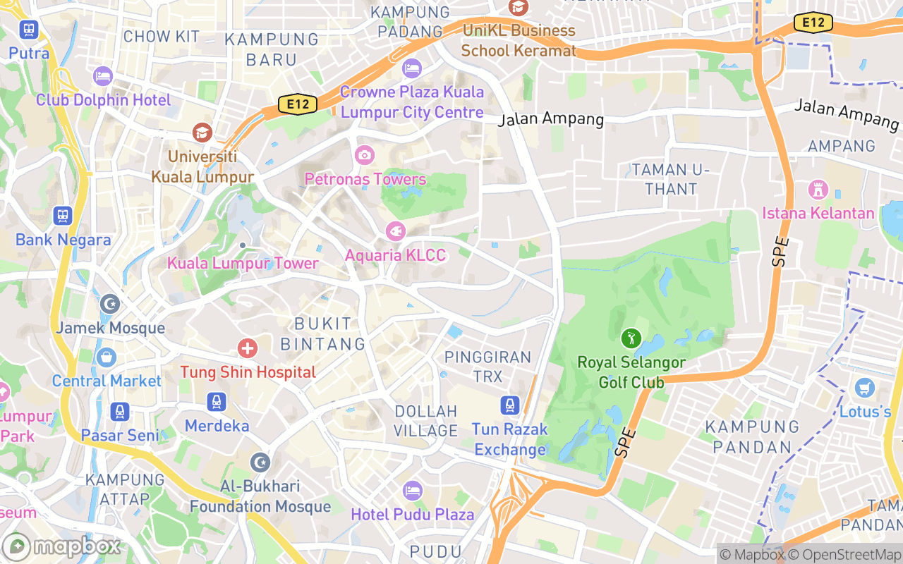 Map showing the location of Rumah Penghulu Abu Seman