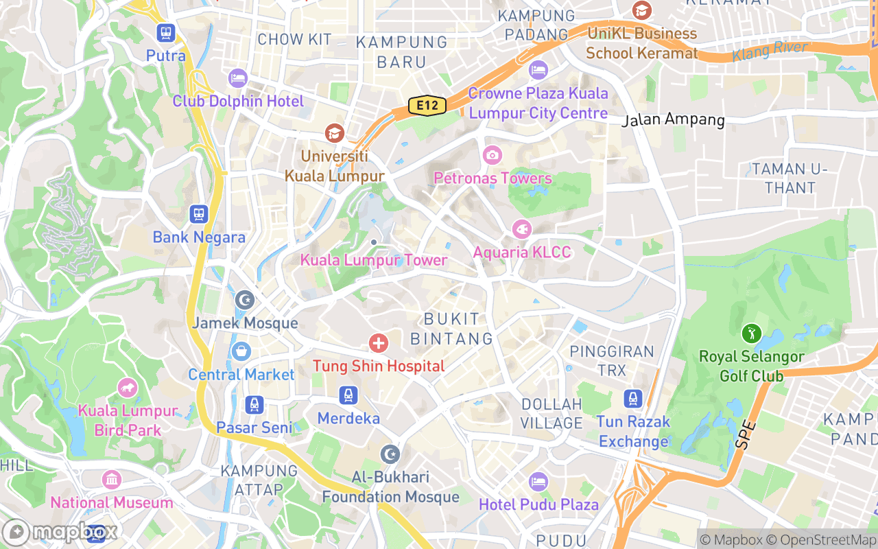 Map showing the location of Banglo 289