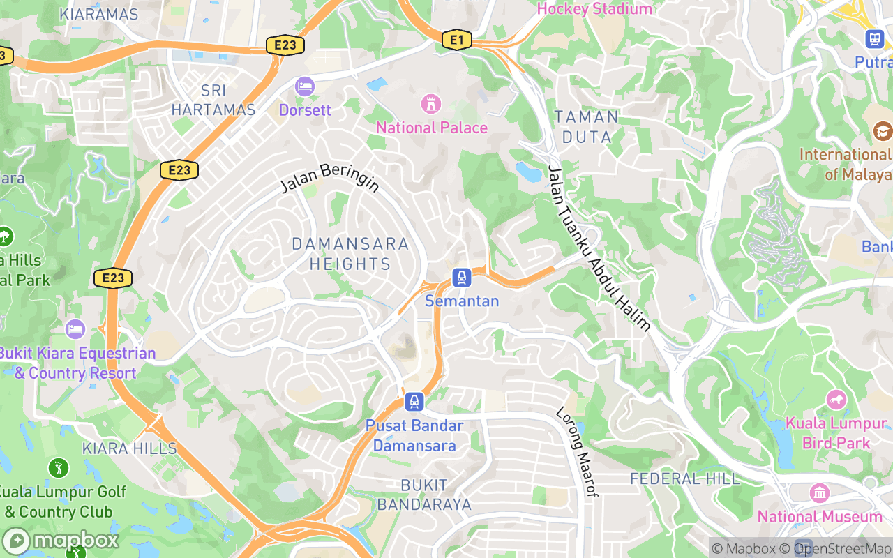 Map showing the location of Ling Long