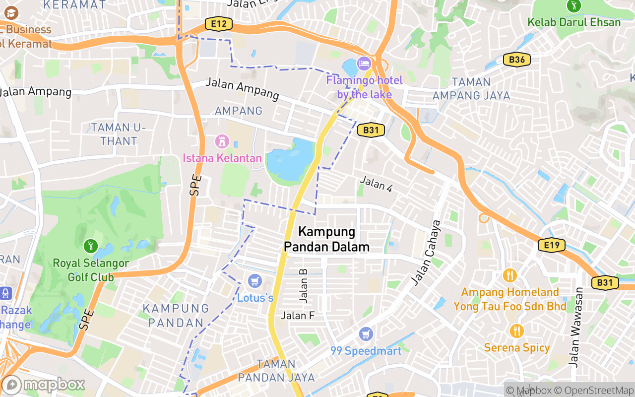 Map showing the location of Dough Days