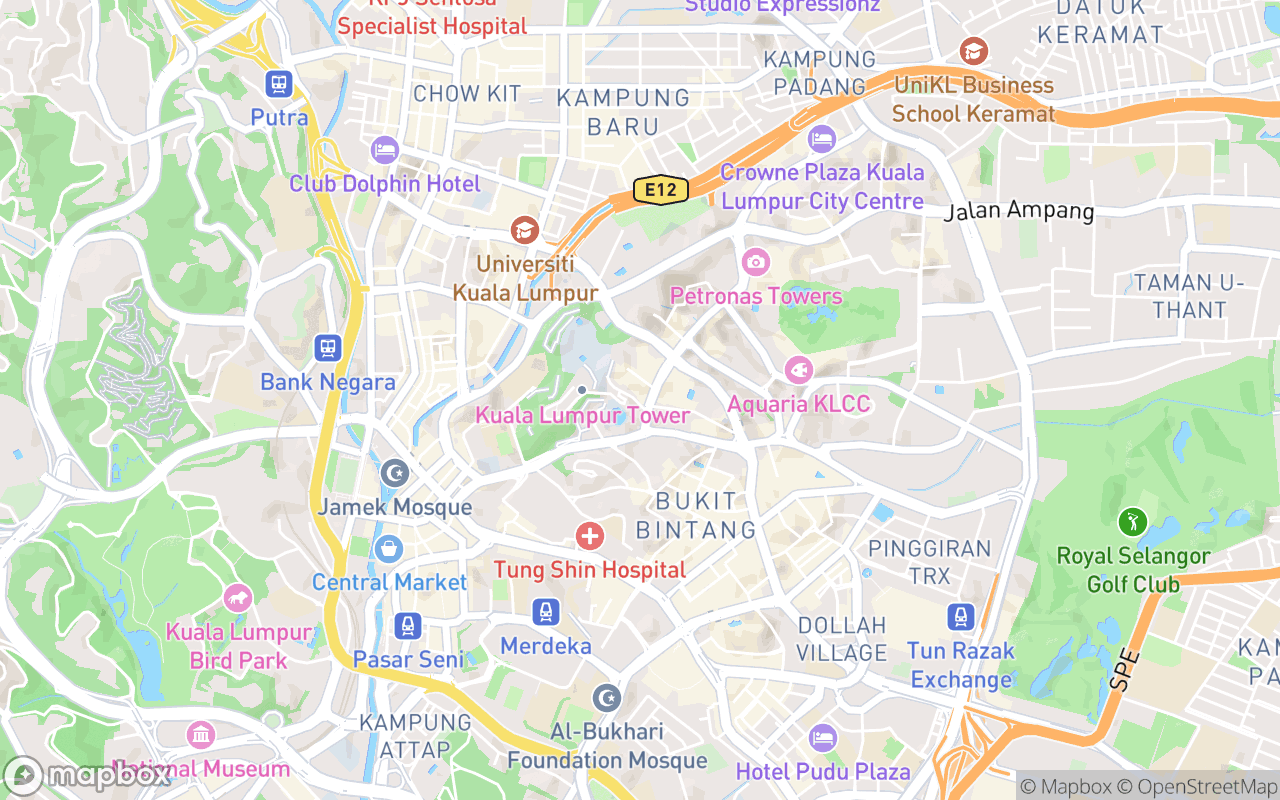 Map showing the location of Malai