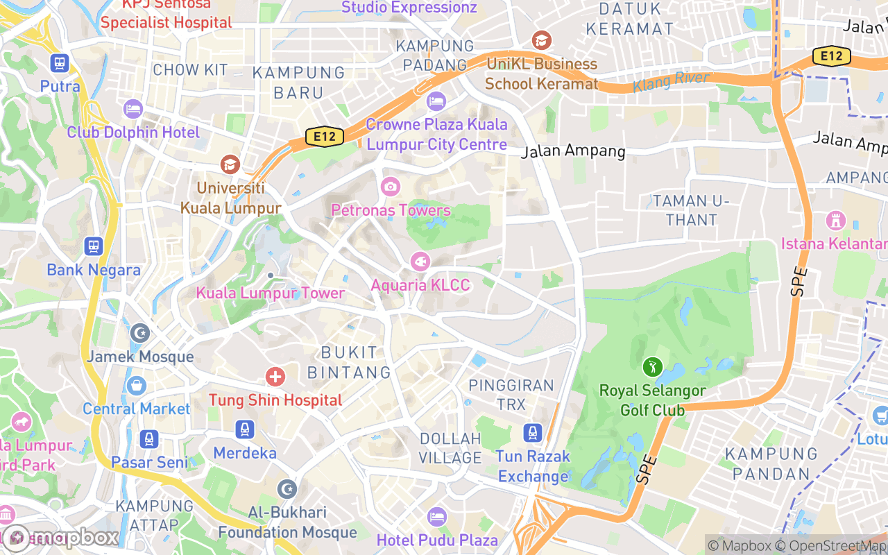 Map showing the location of Ur Spa