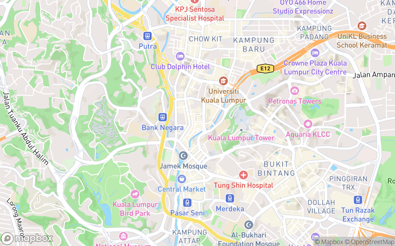 Map showing the location of Grand Orchard Hotel Premier