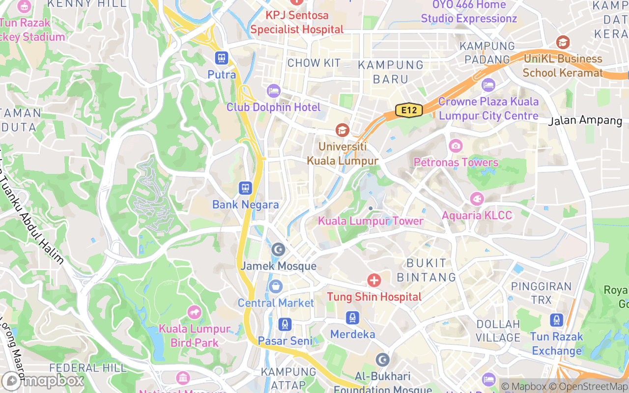 Map showing the location of Jakel Mall